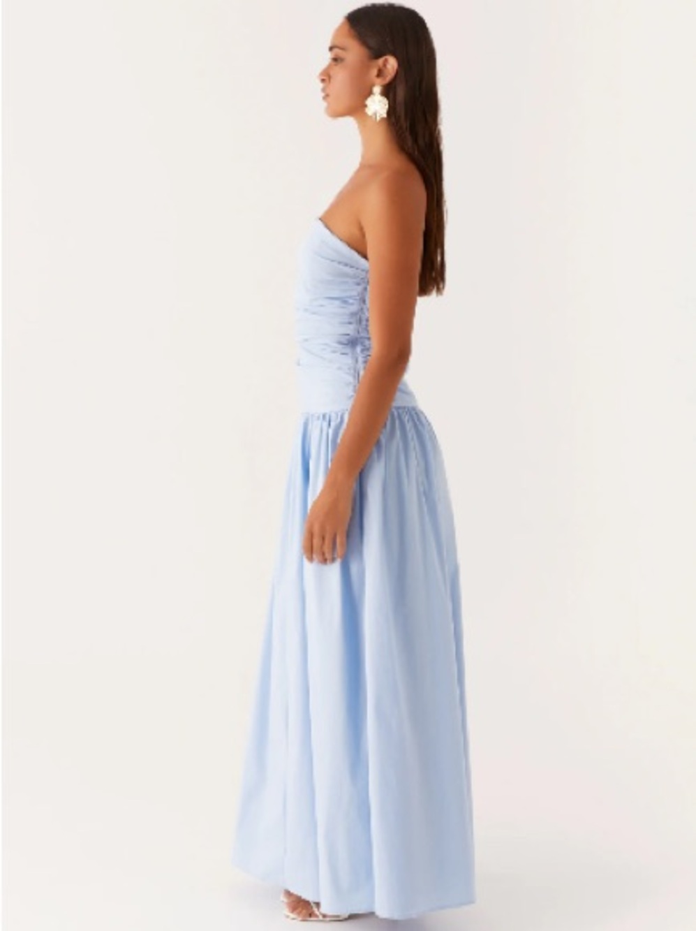 PepperMayo Carmel Maxi Dress Strapless Maxi Dress in Blue - Picture 4 of 5